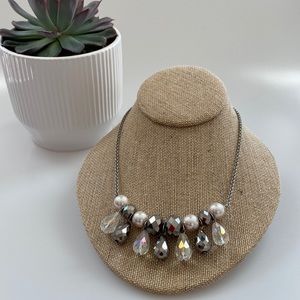 Never Worn Liz Clairborne Color Faceted Necklace.